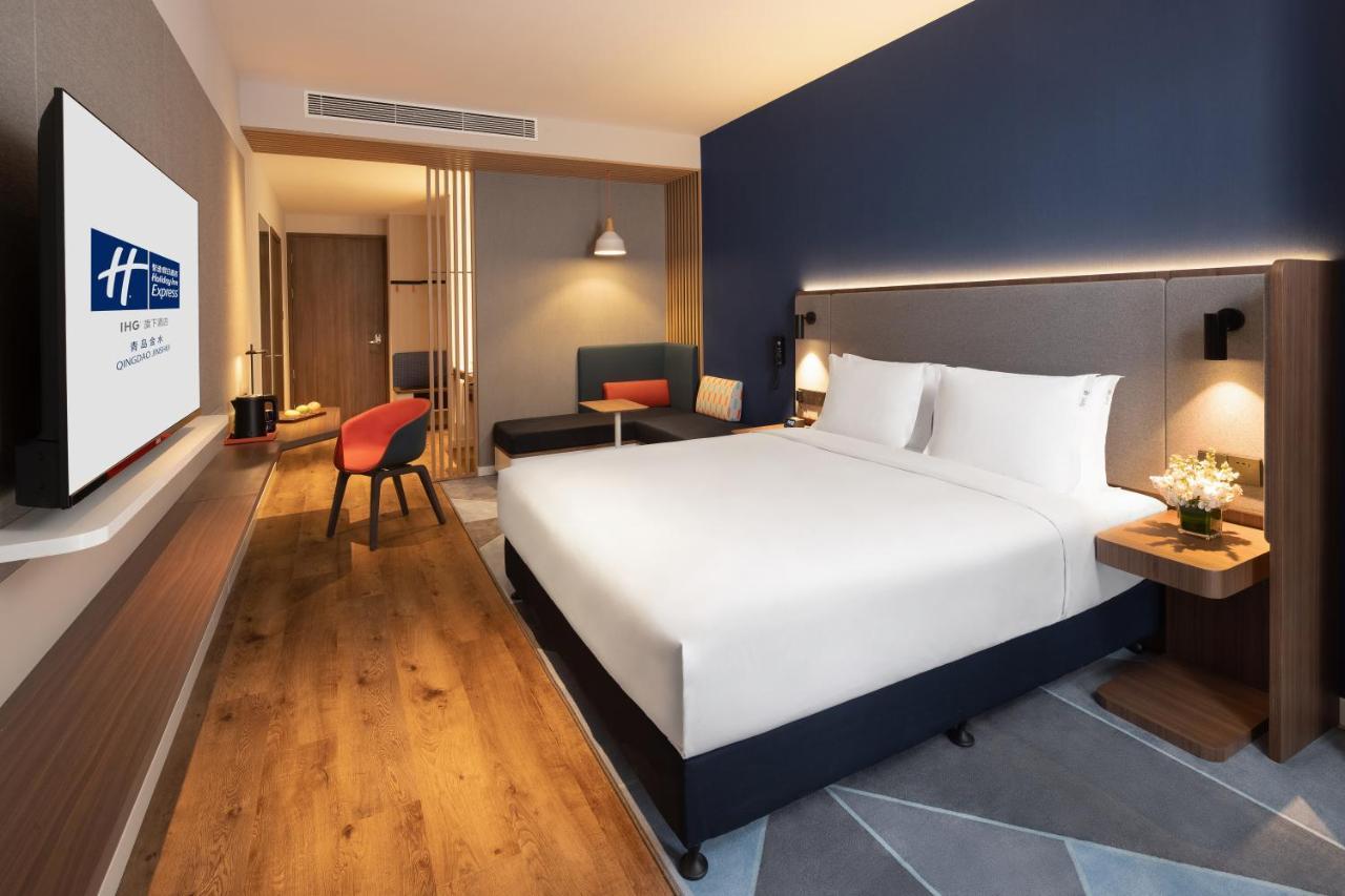 Holiday Inn Express Qingdao Jinshui By Ihg Экстерьер фото